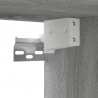 Wisząca szafka pod TV, szary dąb sonoma, 60x30x30 cm