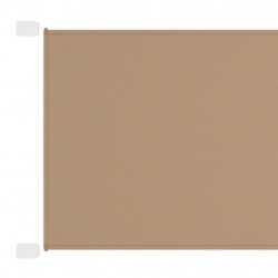 Markiza pionowa, kolor taupe, 60x600 cm, tkanina Oxford