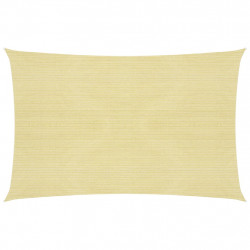 Żagiel przeciwsłoneczny, 160 g/m², beżowy, 3x4,5 m, HDPE