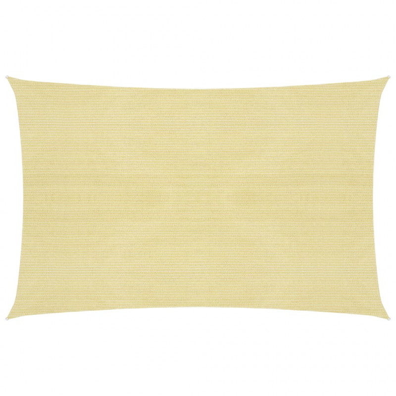 Żagiel przeciwsłoneczny, 160 g/m², beżowy, 3x4,5 m, HDPE