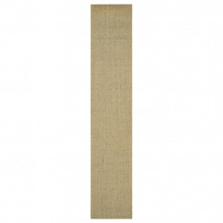 Dywanik, naturalny sizal, 66x350 cm, zielony