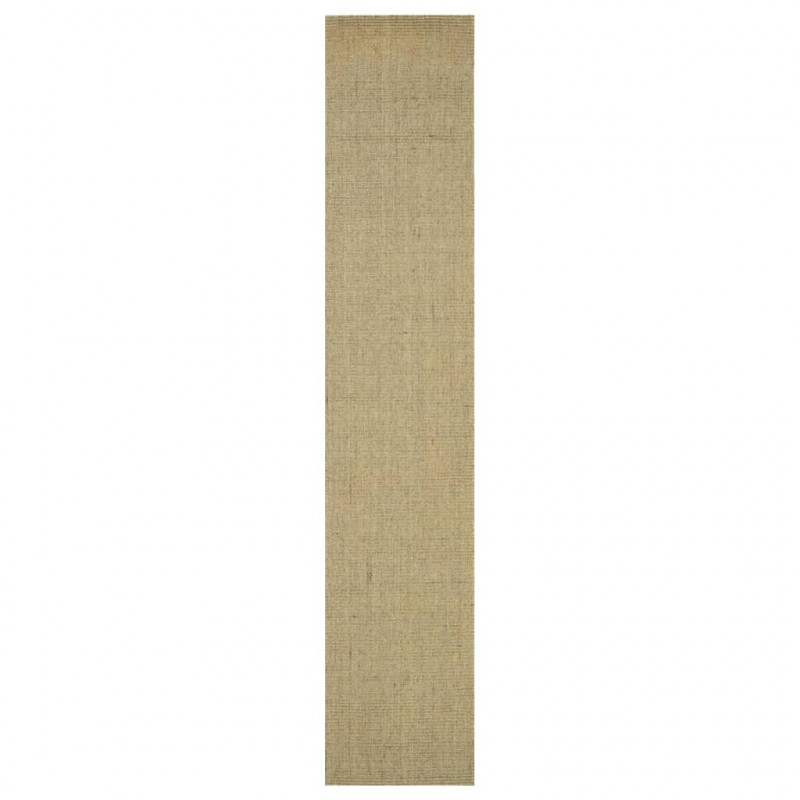 Dywanik, naturalny sizal, 66x350 cm, zielony