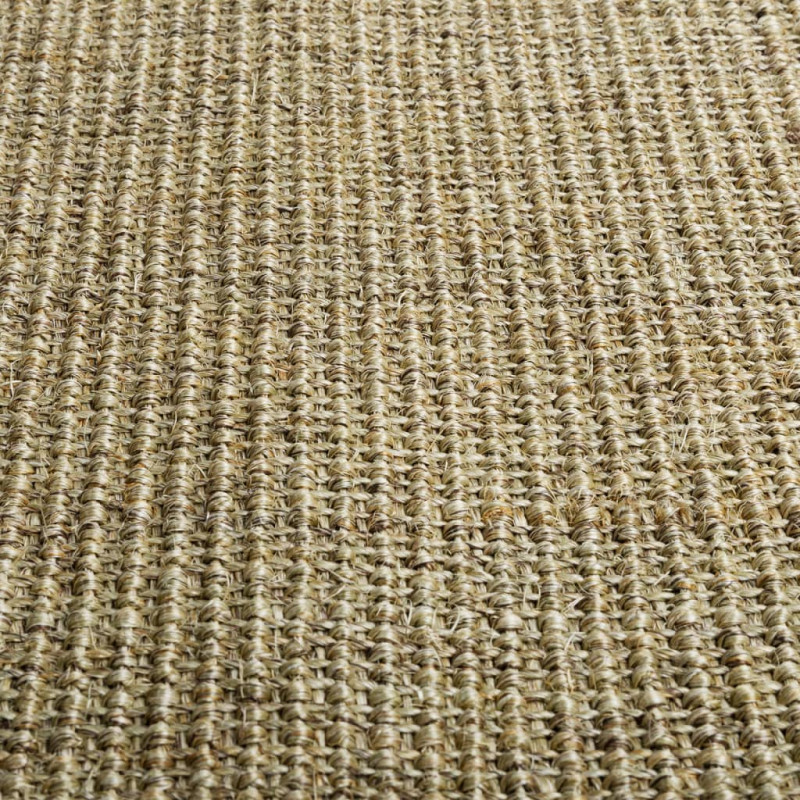 Dywanik, naturalny sizal, 66x350 cm, zielony
