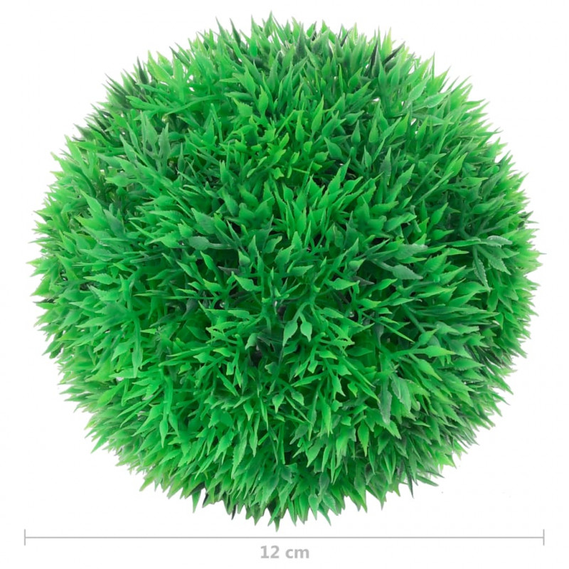 Kule sztucznego bukszpanu, 4 szt., 12 cm