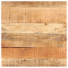 Stolik bistro, kwadratowy, 80x80x75 cm, surowe drewno mango