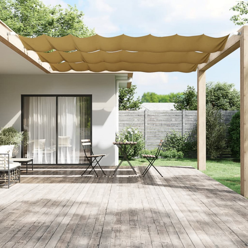 Markiza pionowa, beżowa, 60x1200 cm, tkanina Oxford