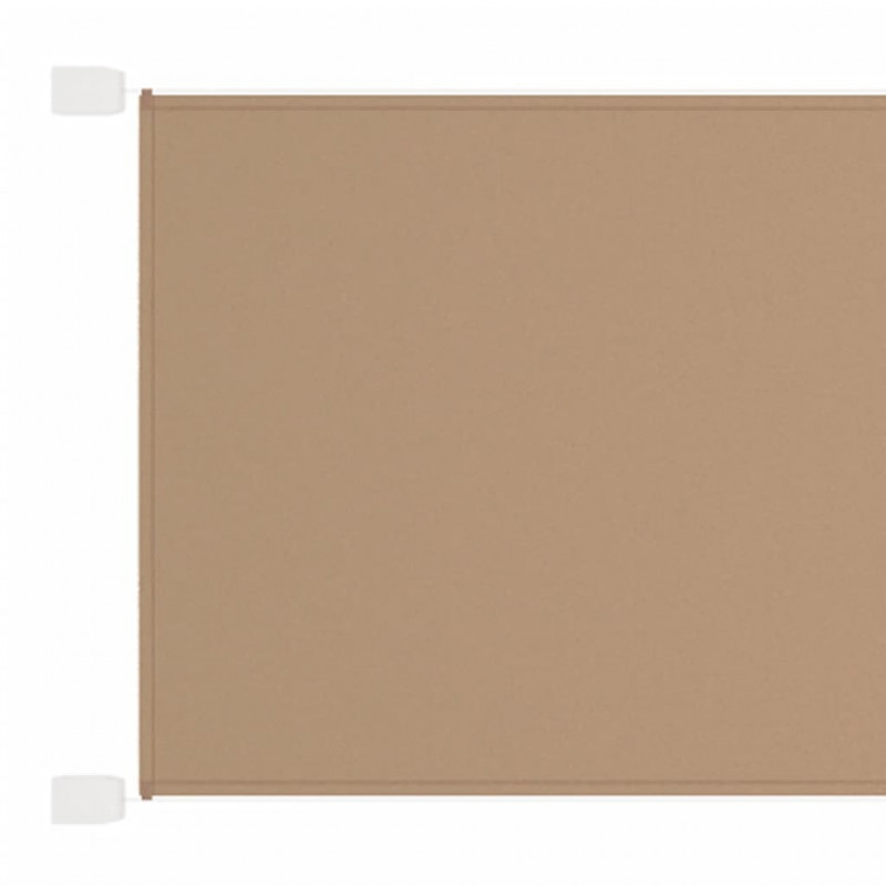 Markiza pionowa, kolor taupe, 60x1200 cm, tkanina Oxford