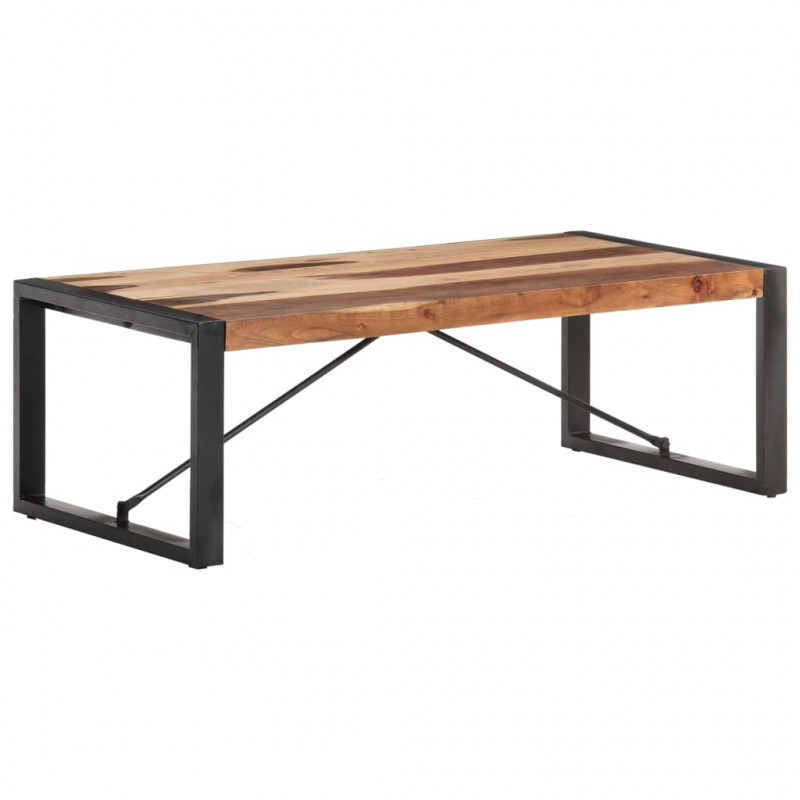 Stolik kawowy, 120x60x40 cm, lite drewno