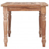 Stolik kawowy Batavia, 90x50x45 cm, bielone, lite drewno tekowe
