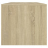 Stolik kawowy, dąb sonoma 102x50x45 cm, materiał drewnopochodny