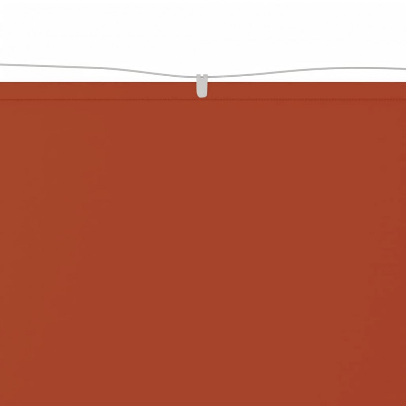 Markiza pionowa, terakota, 60x360 cm, tkanina Oxford