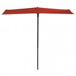 Madison Parasol balkonowy Sun Wave, 270 x 150 cm, ceglany