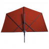 Madison Parasol balkonowy Sun Wave, 270 x 150 cm, ceglany