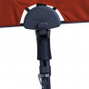 Madison Parasol balkonowy Sun Wave, 270 x 150 cm, ceglany