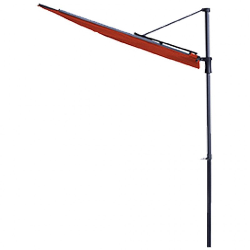 Madison Parasol balkonowy Sun Wave, 270 x 150 cm, ceglany