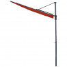 Madison Parasol balkonowy Sun Wave, 270 x 150 cm, ceglany