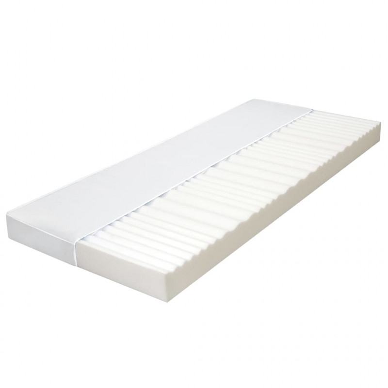 Materac, 120x200 cm, 7 stref, pianka PU, 10 cm, H2 H3