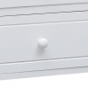 Szafka pod TV, biała,108x30x40 cm, drewno paulownia