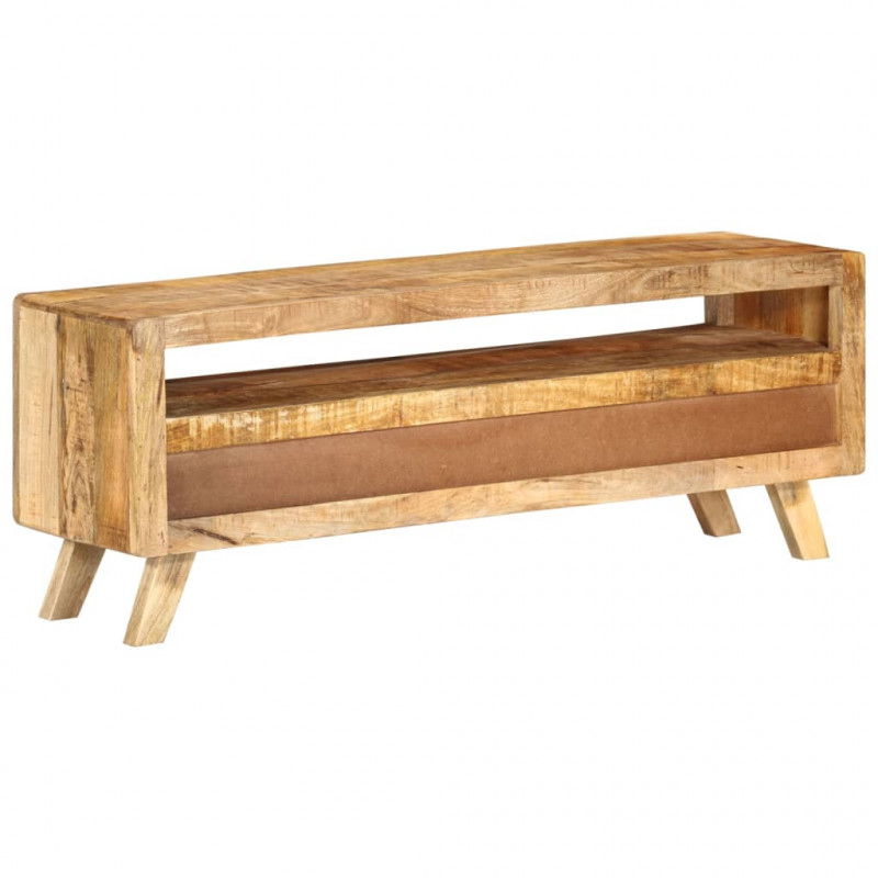 Szafka pod telewizor, 110x30x40 cm, lite drewno mango
