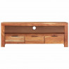 Szafka pod telewizor, 110x30x40 cm, lite drewno akacjowe