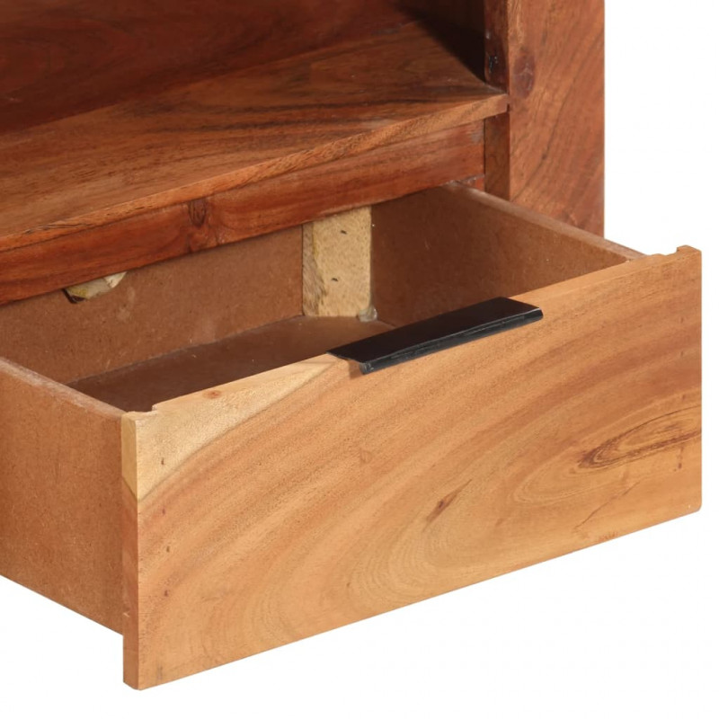 Szafka pod telewizor, 110x30x40 cm, lite drewno akacjowe