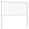Metalowe wezgłowie, białe, 90 cm