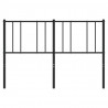Metalowe wezgłowie, czarne, 160 cm