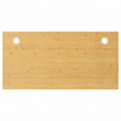 Blat do biurka, 80x40x2,5 cm, bambusowy