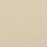 Sofa z funkcją spania, kremowa, 80x200 cm, obita tkaniną