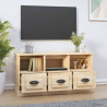 Szafka pod TV, dąb sonoma, 100x35x50cm, materiał drewnopochodny