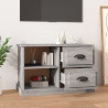 Szafka pod TV, szary dąb sonoma, 73x35,5x47,5