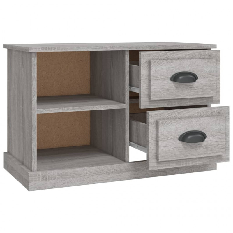 Szafka pod TV, szary dąb sonoma, 73x35,5x47,5