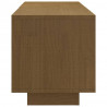 Szafka pod TV, miodowy brąz, 110x30x33,5 cm, drewno sosnowe