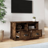 Szafka pod TV, przydymiony dąb, 80x35x50 cm