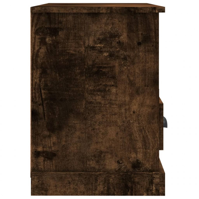 Szafka pod TV, przydymiony dąb, 80x35x50 cm