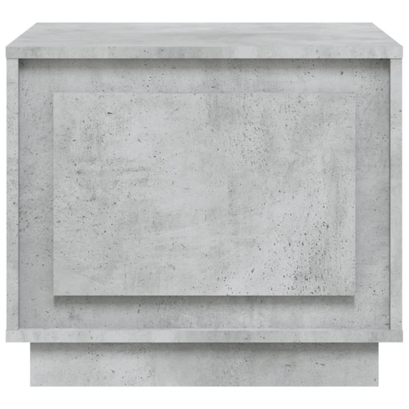 Stolik kawowy, szarość betonu, 51x50x44 cm
