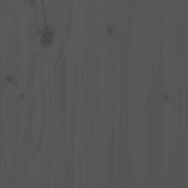 Ławka ogrodowa, szara, 109 cm, lite drewno sosnowe