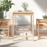 Stolik ogrodowy, 121x82,5x110 cm, lite drewno sosnowe