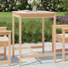 Stolik ogrodowy, 82,5x82,5x110 cm, lite drewno sosnowe