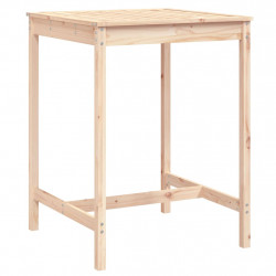 Stolik ogrodowy, 82,5x82,5x110 cm, lite drewno sosnowe