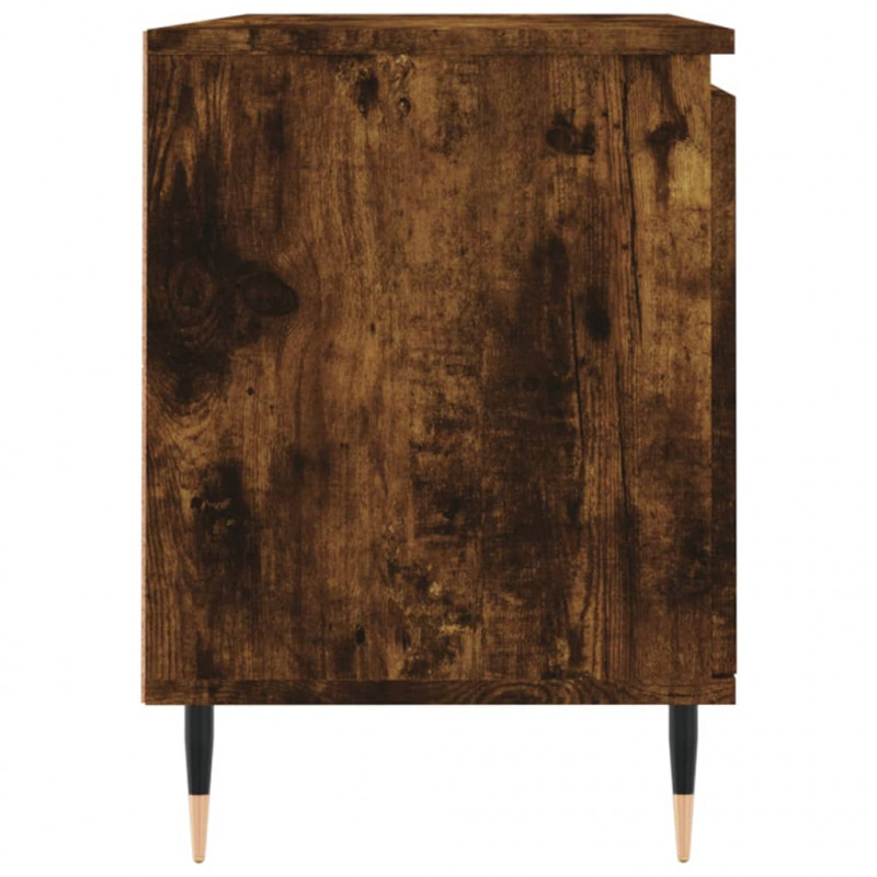 Szafka pod telewizor, przydymiony dąb, 104x35x50 cm