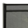 Składany leżak, tworzywo textilene i aluminium, czarno-srebrny