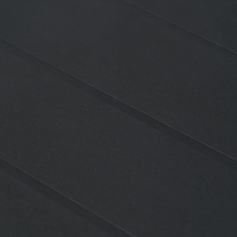Stół ogrodowy, 220x90x72 cm, plastikowy, antracytowy
