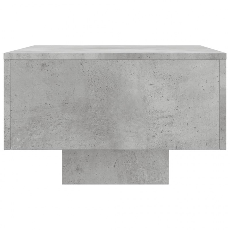 Stolik kawowy, szarość betonu, 100x49,5x31 cm