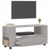 Szafka pod TV, szary dąb sonoma, 102x34,5x43 cm