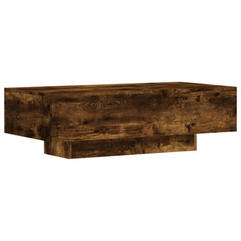 Stolik kawowy, przydymiony dąb, 100x49,5x31 cm