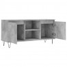 Szafka pod TV, szarość betonu, 104x35x50 cm