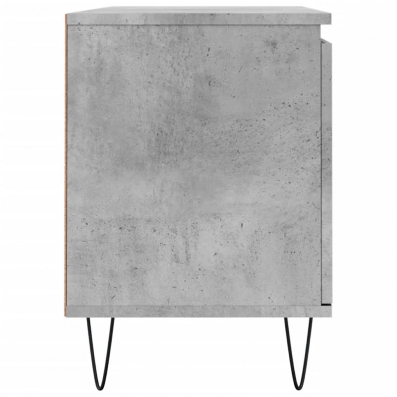 Szafka pod TV, szarość betonu, 104x35x50 cm