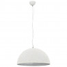 Lampa wisząca, biało-srebrna, Ø 50 cm, E27