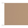 Markiza pionowa, kolor taupe, 100x1200 cm, tkanina Oxford